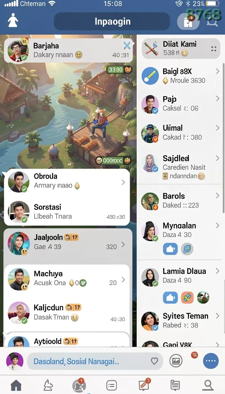 Galeri pratinjau visual 8768 build APK resmi terbaru